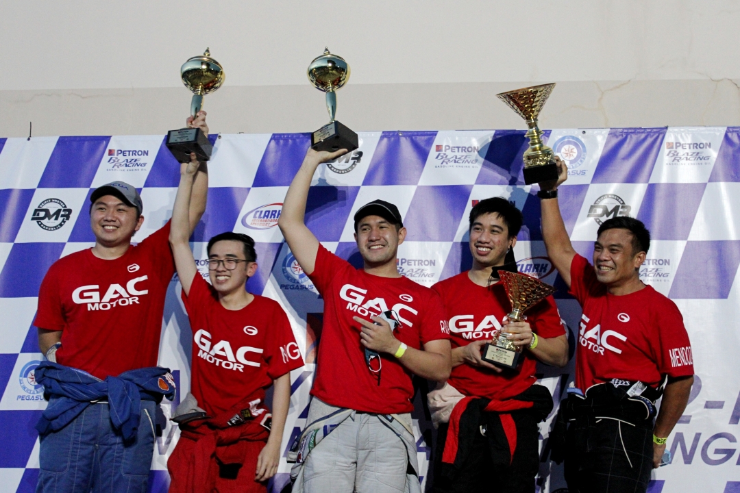 GAC Motor Racing Team bags 2021 Kagitingan Cup 6-hour race Championship, 2021 Kalayaan Cup 4-hour race Championship, and 2021 Kalayaan Cup 12-hour race Championship all in Class B. The team also won as the 2nd overall champion for the 2021 Petron Kalayaan Cup.